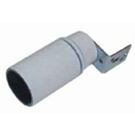 Fitting, lamphouder E14 met haakse beugel glad wit 54348