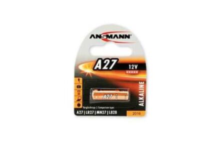 batterij a27 lr27 mn27 l828 12 volt alkaline 1516-0001 ansmann