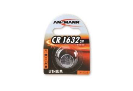 knoopcel cr1632 batterij 3 volt lithium 1516-0004 ansmann