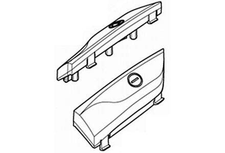 Nilfisk Knoppenset Bravo Special aan/uit en oprolknop snoer