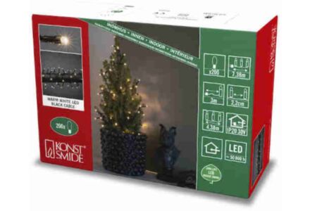 Konstsmide led-streng voor binnen 200 leds 3875-100