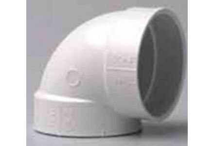 90 graden bocht kort binnen/binnen