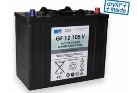 Nilfisk Batterij 12V - 105 Ah gel 80564400