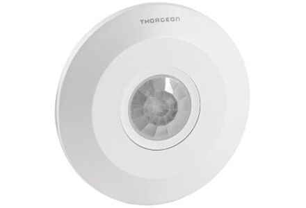Bewegingsmelder IR opbouw plafond 360 graden plat wit