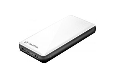 Varta Powerbank 20.000mAh Zilver USB + USB-C