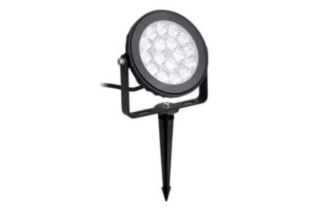 RGB-CCT LED tuinspot IP65 9W rond zwart
