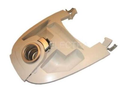 nilfisk bovendeksel elite eco 107409820 stofzuiger stofzak slangaansluiting wit