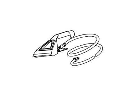 nilfisk handmondstuk mx103 20000021 tapijtreiniger ax14 130mm slang 2.5m