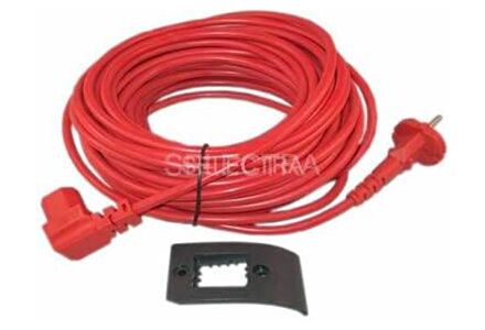 nilfisk stofzuigersnoer gd2000 hds2000 nf200 nb100 1408434500 15 meter rood aansluit voedingskabel