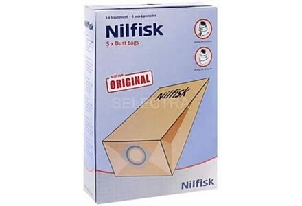 stofzakken nilfisk gm80 82095000 GS80 GM90 GS90 GA70 5 stuks